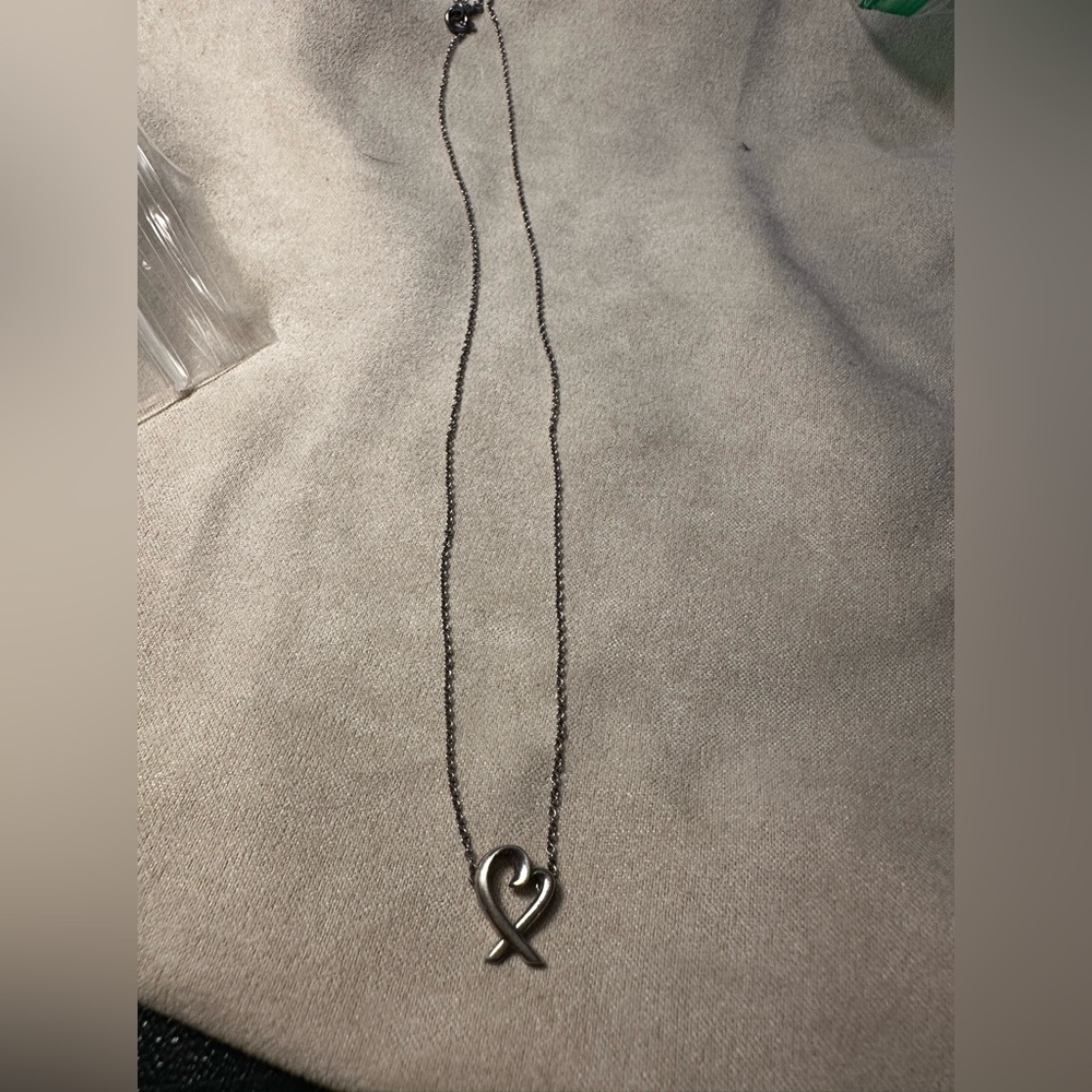 Tiffany small heart necklace